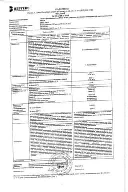 Сертификат Гинкго Билоба 80 мг капсулы 30 шт