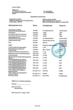 Сертификат Клацид 250 мг таблетки 10 шт