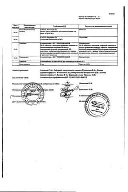 Сертификат Папазол