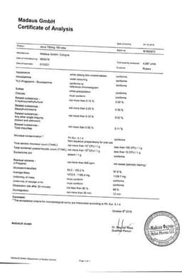 Сертификат Дона 750 мг таблетки 180 шт