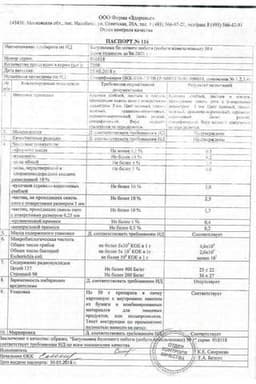 Сертификат Багульник болотный побеги 50 г