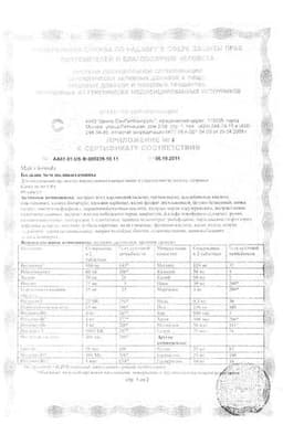 Сертификат Man's formula Больше чем поливитамины капсулы 60 шт