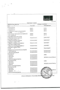 Сертификат Лорета