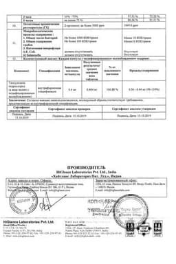 Сертификат Глансин 0,4 мг капсулы с модифицированным высвобождением 90 шт