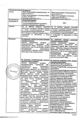 Сертификат Мексидол Форте 250 мг таблетки 40 шт