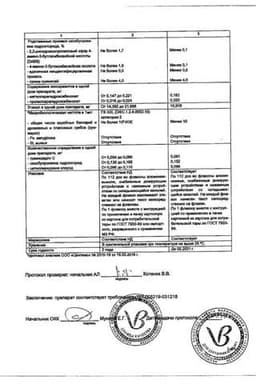Сертификат Граммидин с анестетиком спрей для местного применения 112 доз