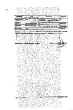 Сертификат Алфлутоп раствор для инъекций 2 мл 5 шт