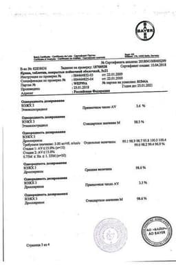 Сертификат Ярина таблетки 63 шт