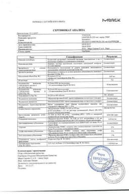 Сертификат Овитрель 250 мкг/0,5 мл раствор для подкожного введения