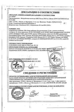 Сертификат Нео-Ангин таблетки для рассасывания Без сахара Вишня 24 шт
