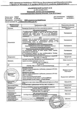 Сертификат Мексидол