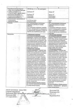 Сертификат Метромикон-Нео 500 мг+100 мг суппозитории вагинальные 14 шт