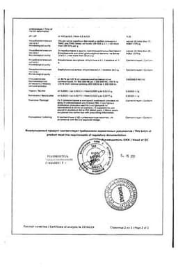 Сертификат Генферон 1 000 000 МЕ суппозитории вагинальные и ректальные 10 шт