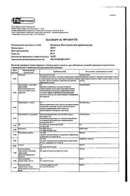 Сертификат Корвалол Фито капли для приема внутрь 50 мл