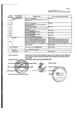 Сертификат Корвалол Фито капли для приема внутрь 50 мл