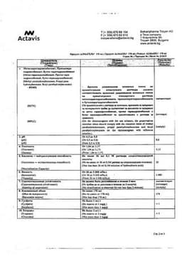 Сертификат Алмагель суспензия для приема внутрь 170 мл