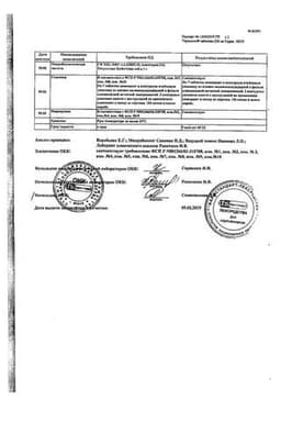 Сертификат Термикон 250 мг таблетки 14 шт