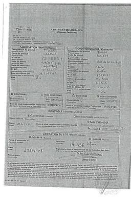Сертификат Маалокс суспензия для приема внутрь Мята 15 мл 30 шт