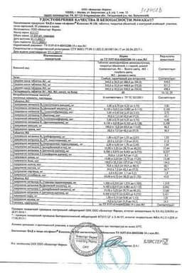 Сертификат АлфаВит Классик таблетки трех видов 120 шт