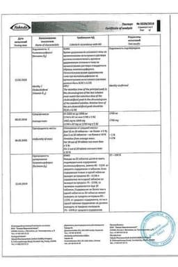 Сертификат Кальций-Д3 Никомед