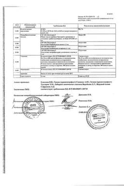Сертификат Нитроспрей спрей подъязычн.доз.0,4 мг/доза фл.10 мл