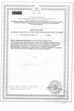 Сертификат Турбослим Контроль аппетита таблетки жевательные 20 шт