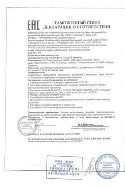 Сертификат Lacalut Activ Ополаскиватель для полости рта антибактериальный 300 мл