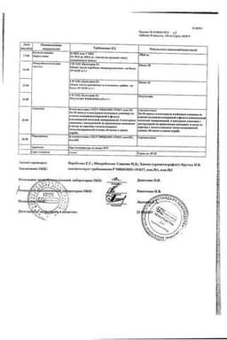 Сертификат Арбидол 100 мг капсулы 40 шт