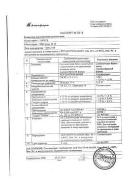 Сертификат Гепазолон суппозитории ректальные 10 шт
