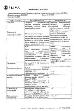 Сертификат Динамико