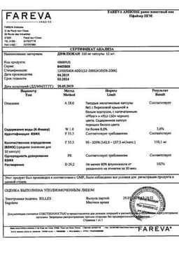 Сертификат Дифлюкан 150 мг капсулы 12 шт