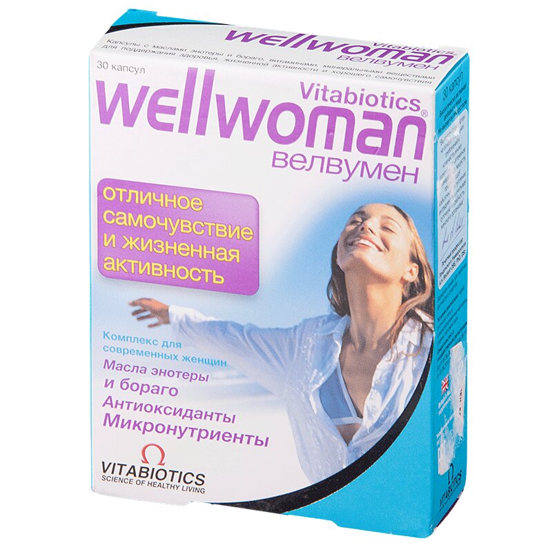 Витамины для волос wellwoman