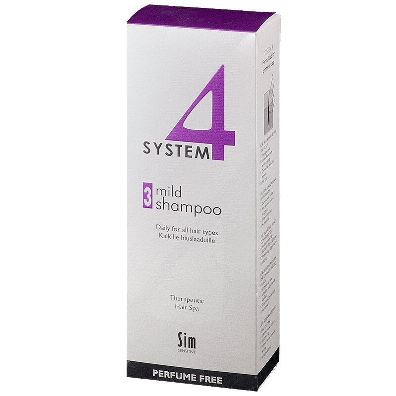 System шампунь. Шампунь System 3 mild Shampoo. System 4 шампунь 3. Шампунь финский SIM.