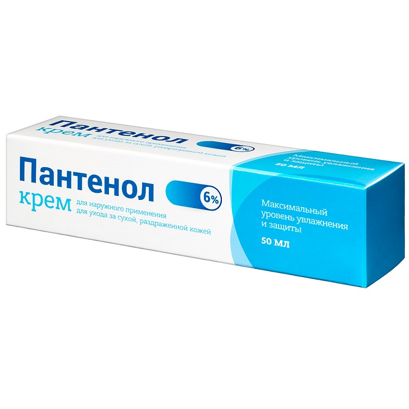 PL Пантенол 6% крем для наружного применения при повреждениях кожи 50 ...