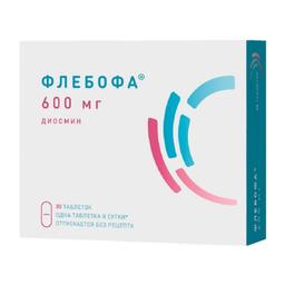 Флебофа 600 мг таблетки 30 шт