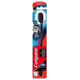 Colgate 360 Суперчистота всей полости рта Зубная щетка с древесным углем Средняя жесткость