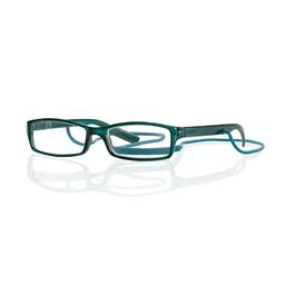 Очки корригирующие Kemner Optics глянцевые пластик со шнуром для чтения +1,0 зеленые