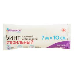 Клинса Бинт стерильный 7 м х 10 см
