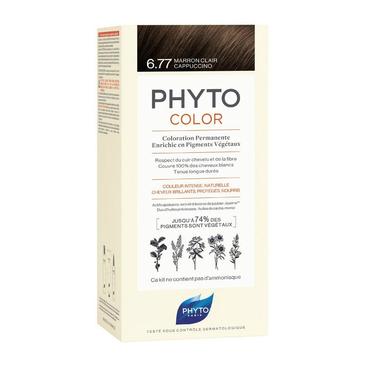 Phyto Колор Крем-краска для волос Тон 6.77 Светлый каштан-Капучино