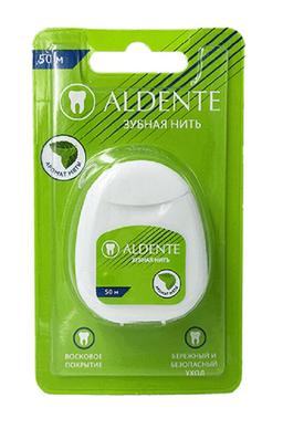 Альденте Зубная нить Мята 50 м