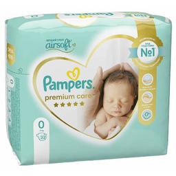 Pampers Premium Care 0 Подгузники детские 1/1,5-2,5 кг 22 шт