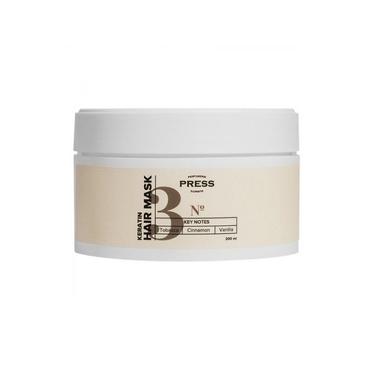 Press Gurwitz Perfumerie №3 Маска для волос кератиновая Табак-Корица-Ваниль 200 мл