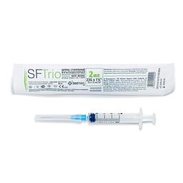PL SFTrio Шприц одноразовый трехкомпонентный 2 мл
