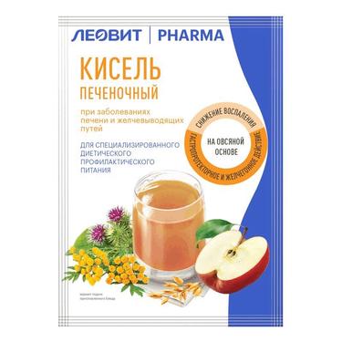 Леовит Фарма Кисель на овсяной основе Печеночный 20 г