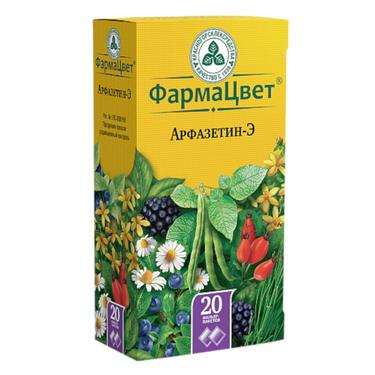 Арфазетин-Э сбор фильтр-пакеты 2 г 20 шт