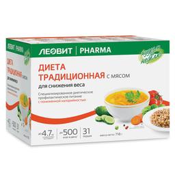 Леовит Худеем за неделю Кейс Традиционная диета с мясом