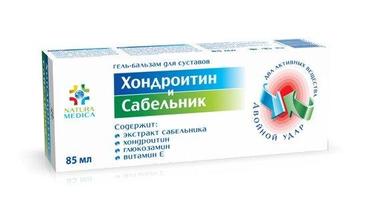 Natura Medica Гель-бальзам для суставов Хондроитин-Сабельник 85 мл