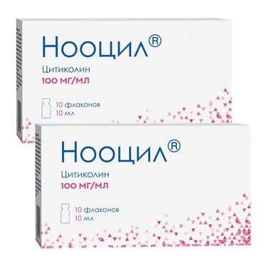 Набор 2Х Нооцил 100 мг/мл раствор для приема внутрь 10 мл 10 шт