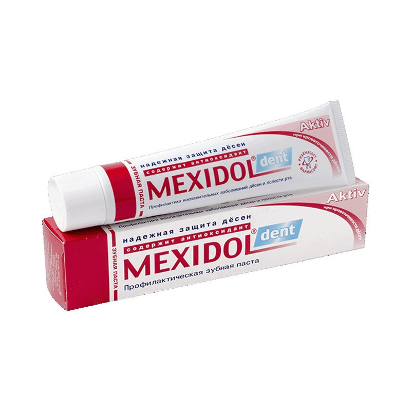 Mexidol Dent Aktiv Зубная паста 100 г