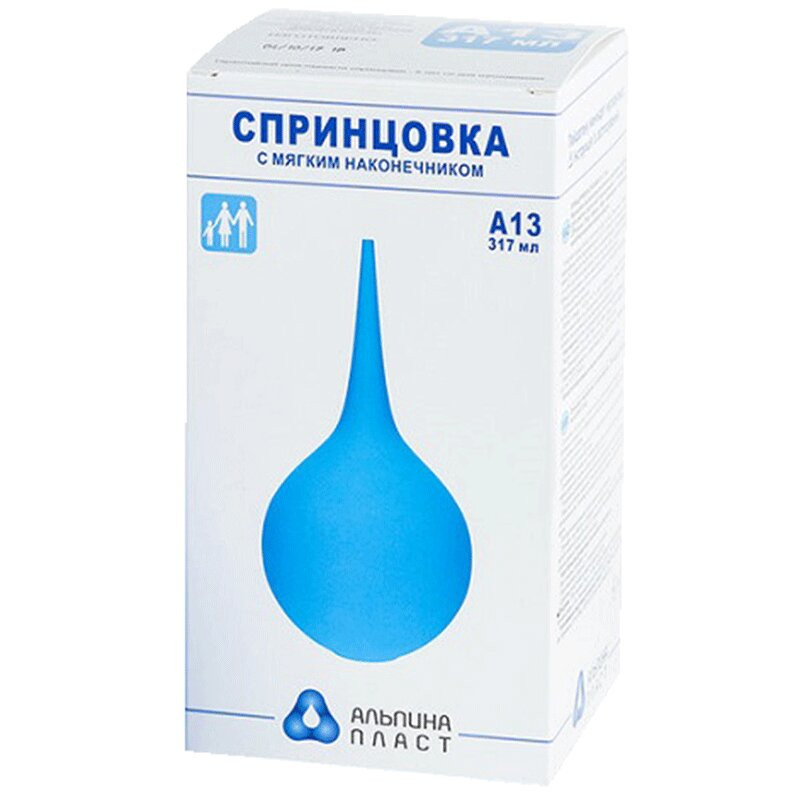 Спринцовка с мягким наконечником А13 317 мл 